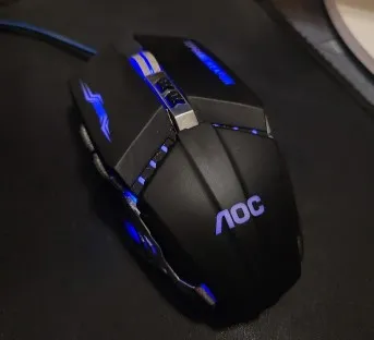 An AOC GM110 Gaming Mouse