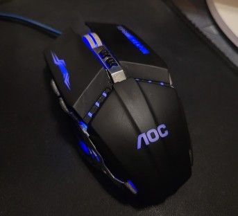An AOC GM110 Gaming Mouse